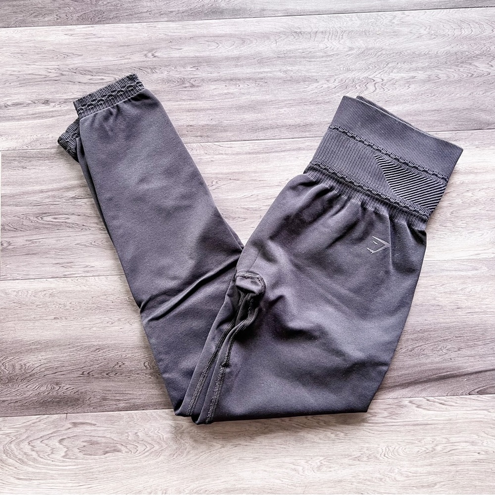 Gymshark Black Studio Seamless Leggings